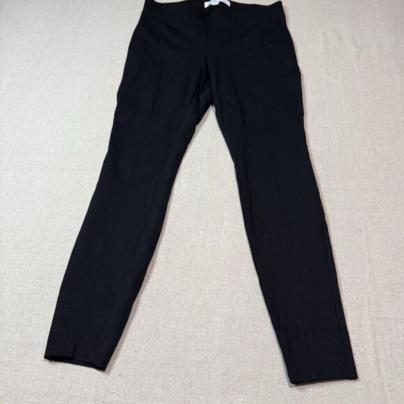 Old Navy Stevie Flare Extra High Rise Black Pull On Capri Pants Womens Size M - Picture 1 of 6